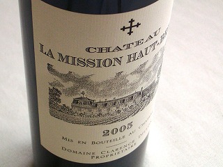 シャトー・ラ・ミッション・オー・ブリオン2005 商品詳細│藤屋酒店