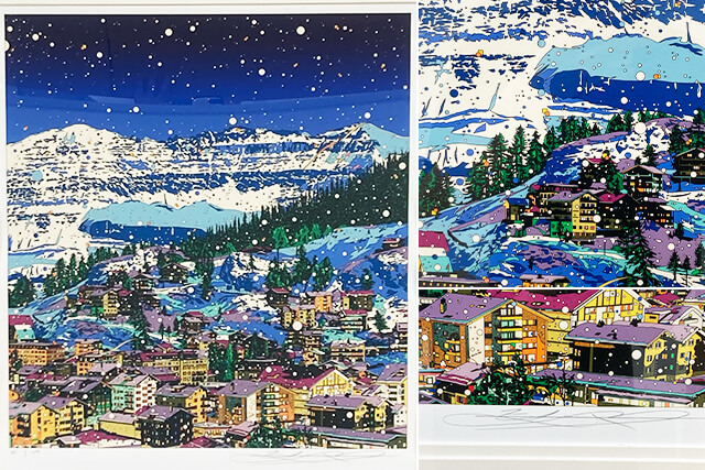 鈴木恒世、【新秋】、希少画集より、状態良好、新品高級額装付 2026年