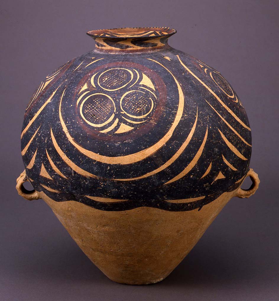 彩陶双耳壺 | 福岡市美術館