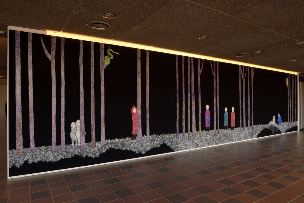 田中千智《生きている壁画》 | 福岡市美術館