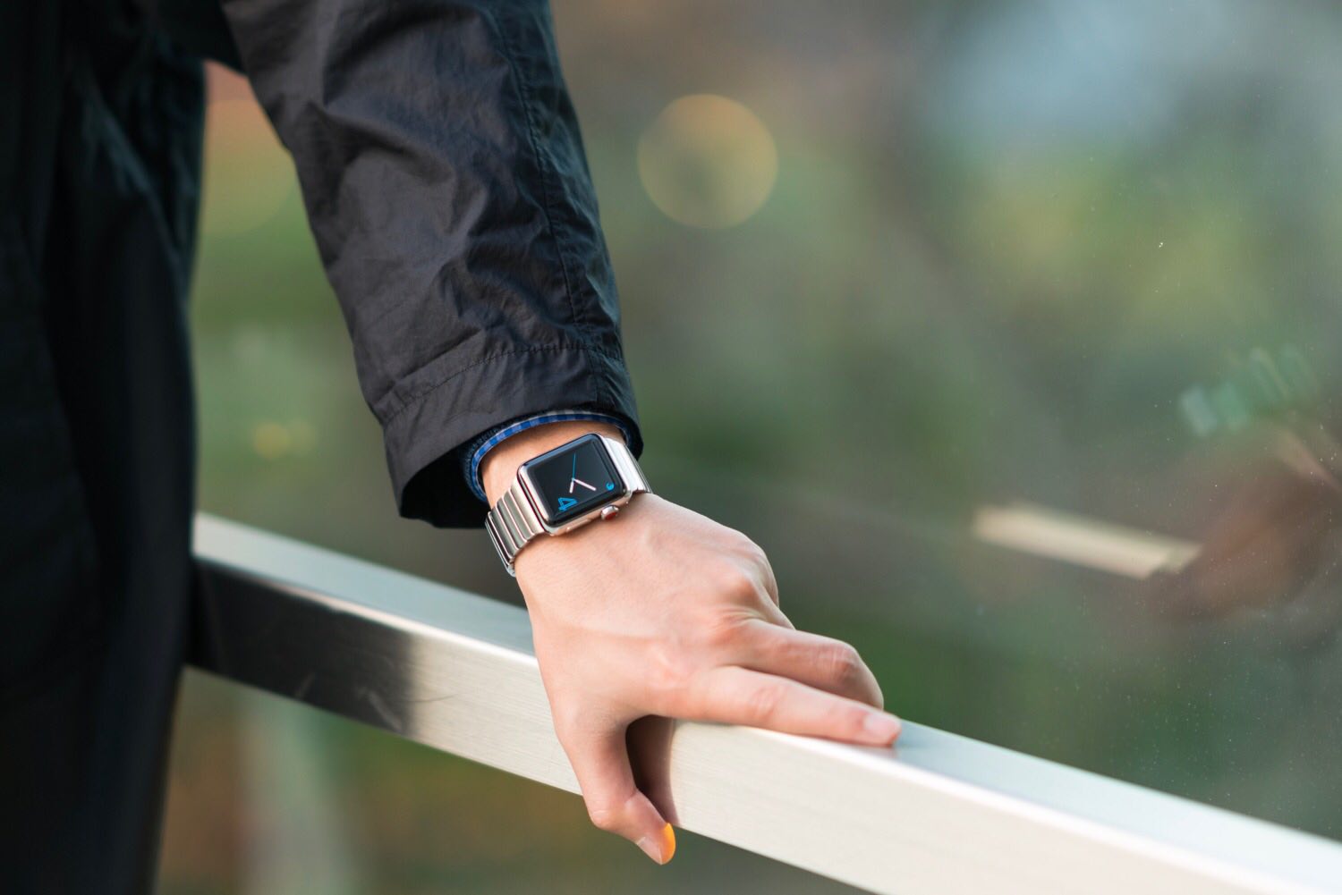 Apple 純正 Apple Watch シルバーリンクブレスレット 42mm