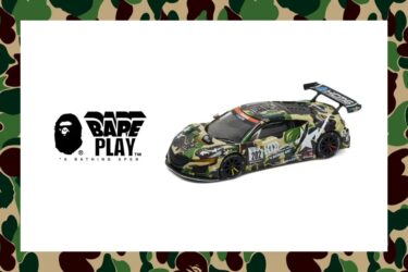 A BATHING APE × POPRACE HONDA NSX GT3が2025年 4/19 発売 (ア