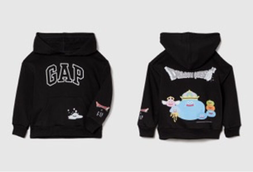 Gap、ドラゴンクエストとのコラボコレクションをプレミアム