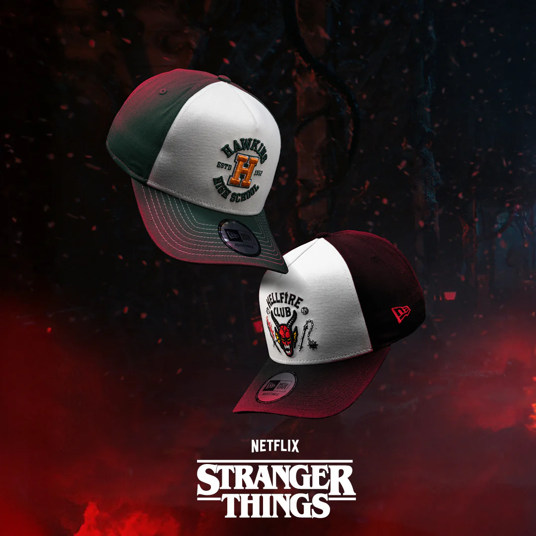 Stranger Things × New Era 2025 FW コラボコレクションが2025年 11/12