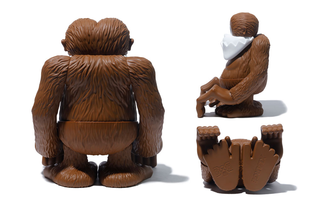 XLARGE × BOUNTY HUNTER コラボ “GORIRU-KUN” フィギュアが1/7 発売