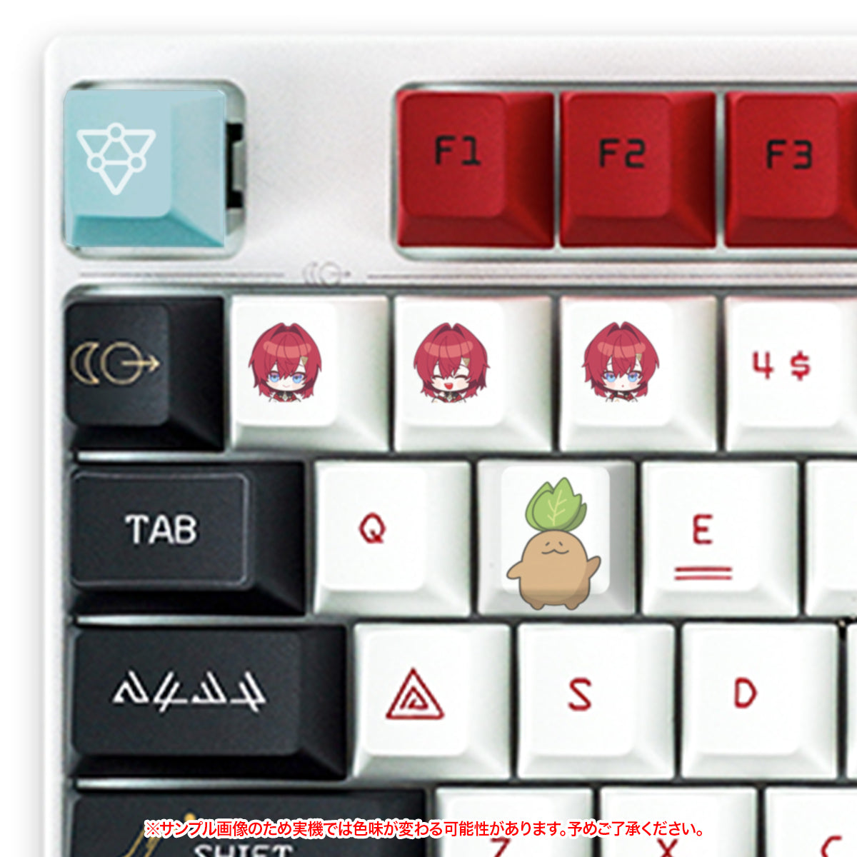 にじさんじ × ふもコレ キーキャップセット 月ノ美兎｜ふもコレ(Fumo