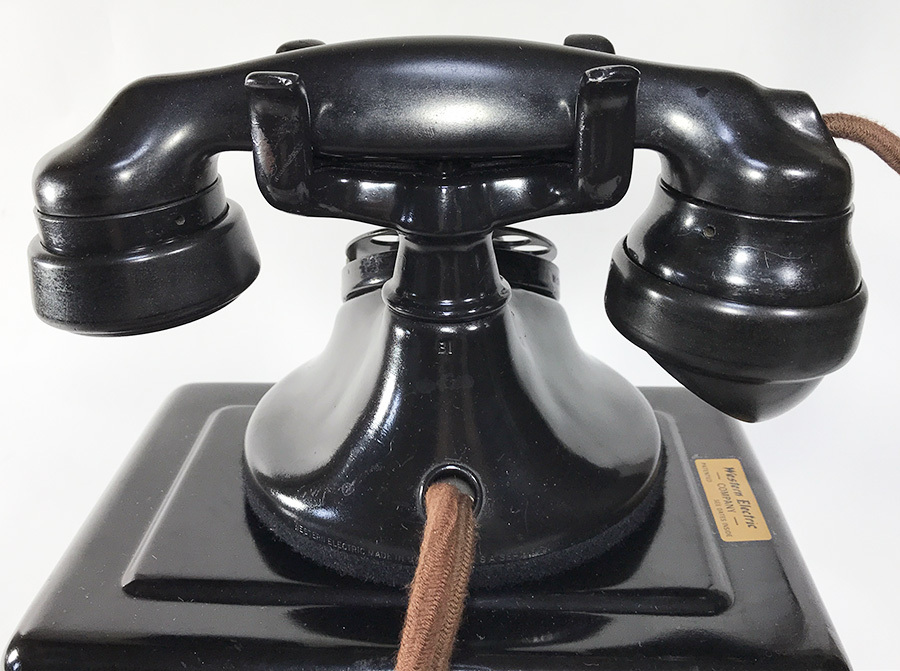 実働品 -1920's 【Western Electric】Telephone with Ringer Box