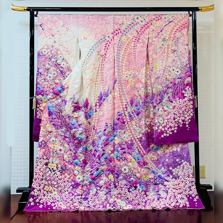 辻が花振袖｜大阪・神戸三宮・姫路3500枚の振袖専門店-菊京屋