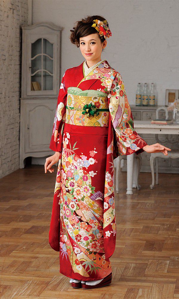 LULU69 着物 豪華振袖 古典柄 吉祥文様 晴れの日 LULU69 着物 豪華振袖