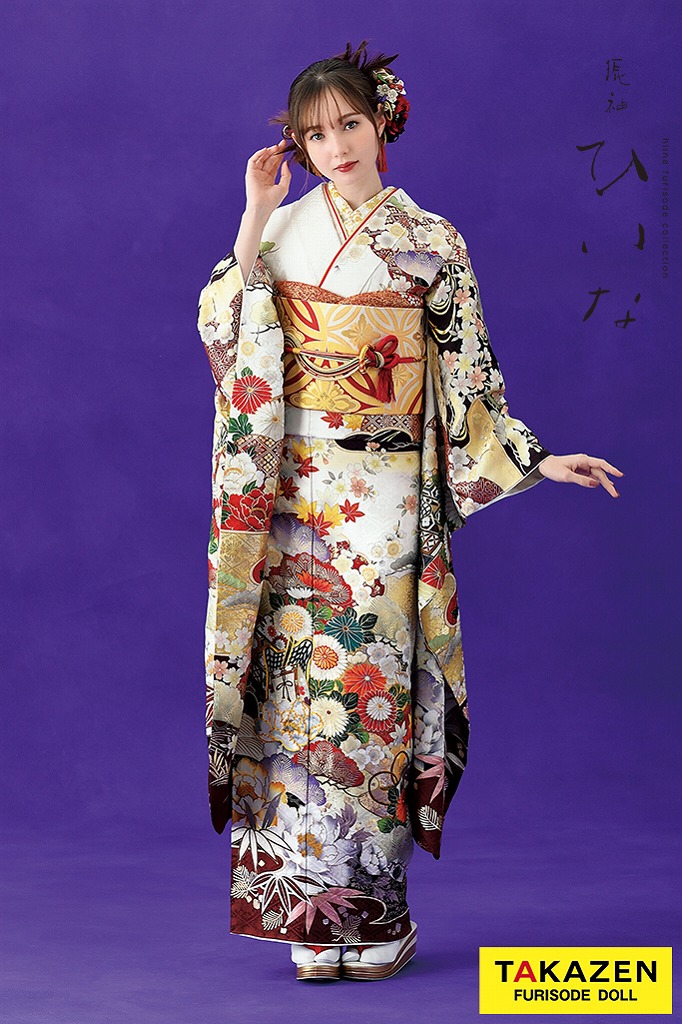 じ*ん様 SS12☆振袖 ☆ 総絞り振袖セット 豪華手刺繍の丸紋様 成人式