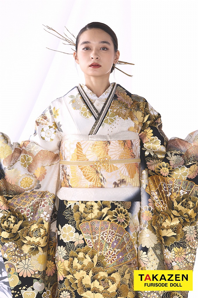 展示品20点全て揃った ワンランク上辻ヶ花正絹振袖フルセット