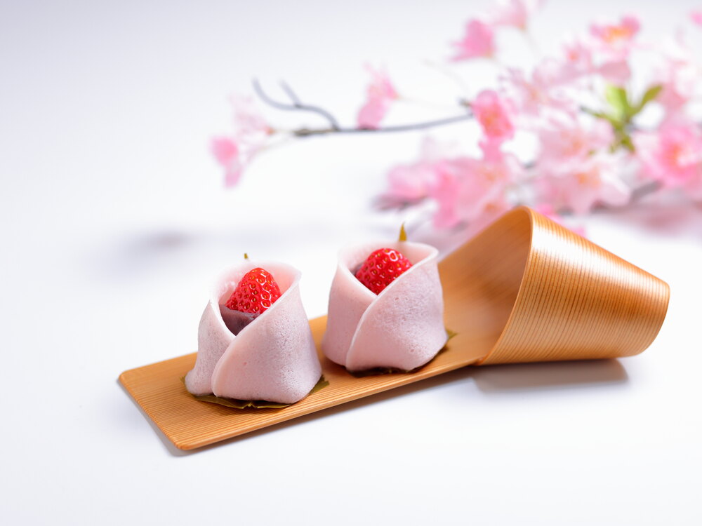 いちご桜もち」ご案内 】 | 風流堂【山川・朝汐本舗】菓子老舗｜和菓子