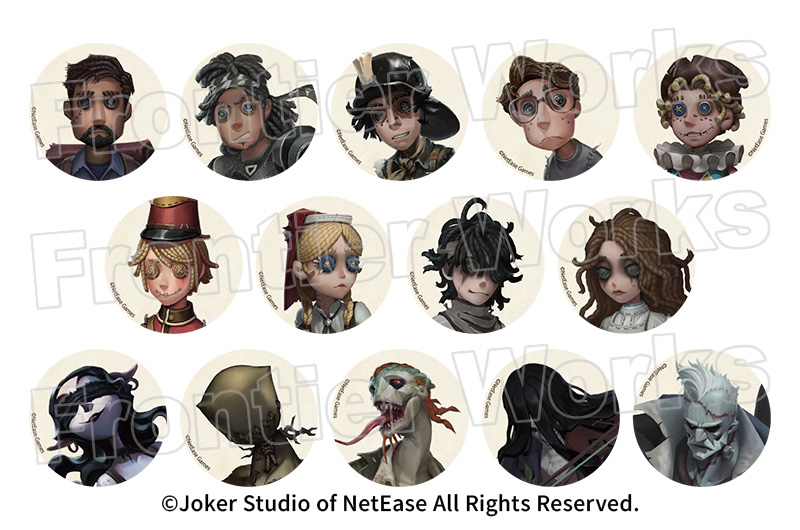 オフェンス-スカル IdentityV 第五人格×ペルソナ5 缶バッジ 10個