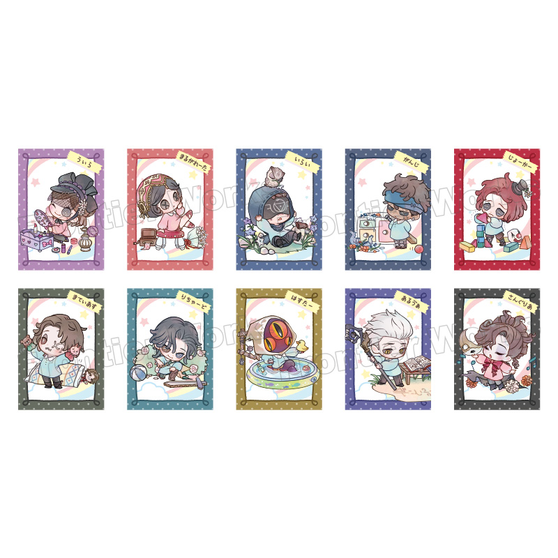 第五人格 Identity V 雪まつり 納棺師 クリアカード 40枚 第五人格