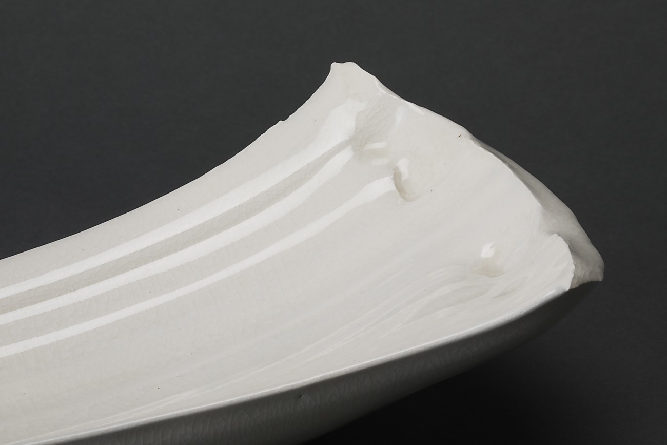 白磁伸べ皿 | 食器 | ギャラリー器館