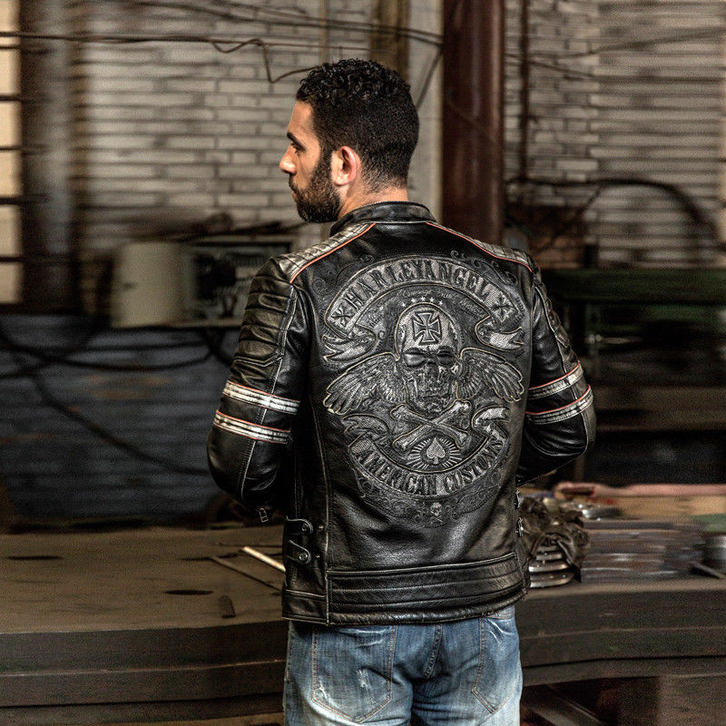 割引 メンズ ハーレーダビッドソン ブラック ライダースジャケット