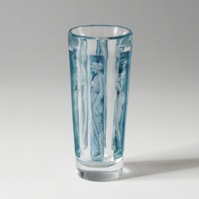 6人の肖像 ゴブレット」ルネ・ラリックのテーブルウェア《ギャルリー