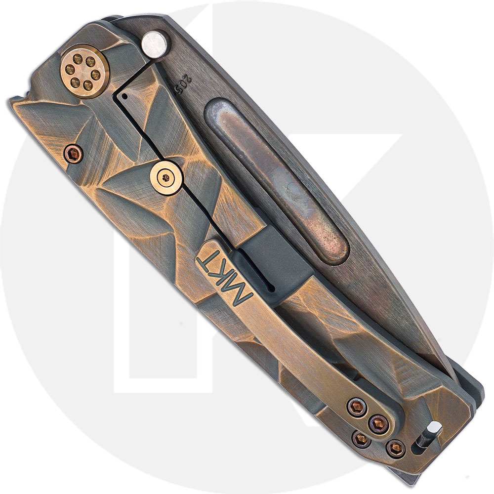 Medford Marauder-H Knife - 3V Vulcan Tanto - Cement / Bronze