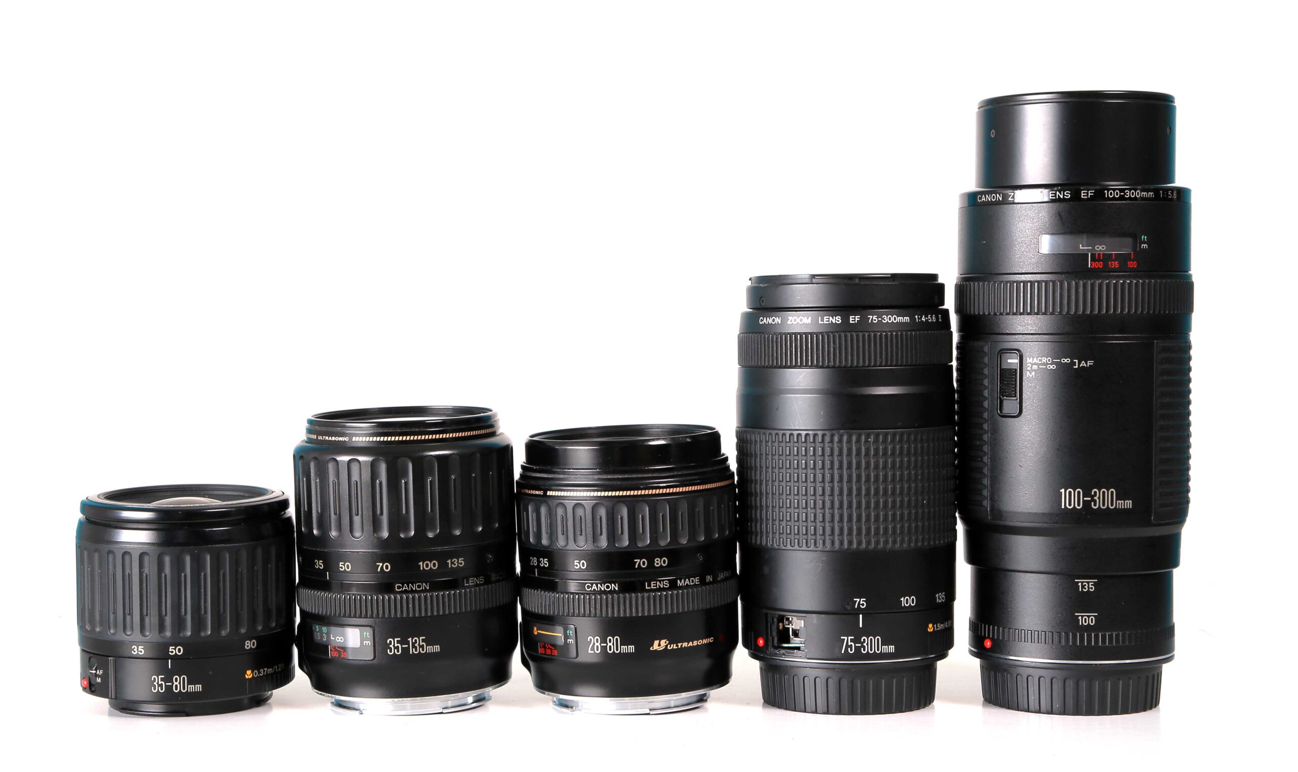 Canon EFレンズセット 35-80mm / 75-300mm Canon EF 75-300/Canon EF 35-80