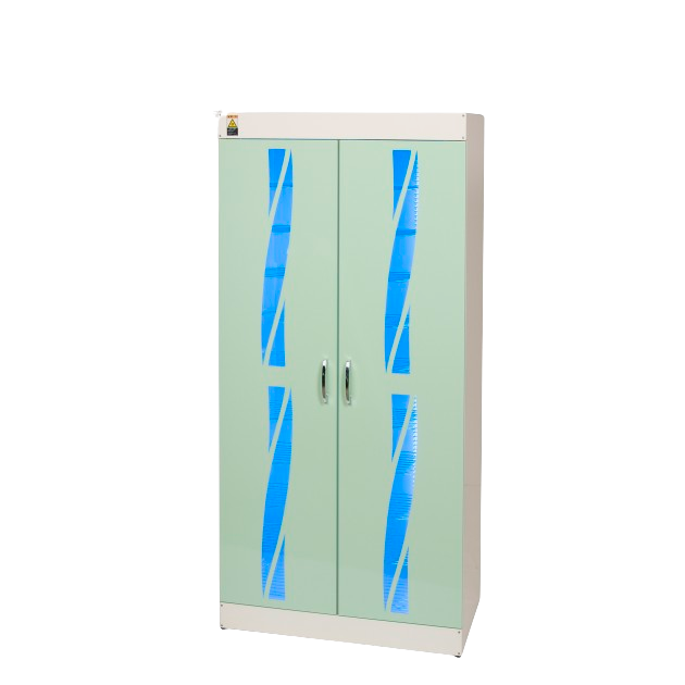 スリッパ殺菌ロッカー 殺菌線方式 | コトヒラ工業株式会社