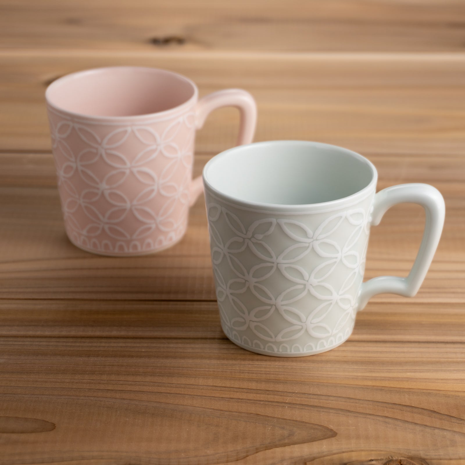 京都 清水焼】マグカップ 白磁七宝 貴古窯｜コトポッター