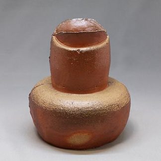 中村真 備前 花器 瓢 一輪挿し 花入 共箱 備前瓢花入kz-1 –