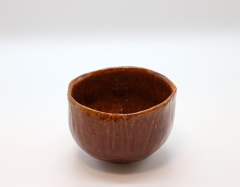 中国 飴釉魚紋碗 アンティーク 送料込み0902 中国 飴釉魚紋碗