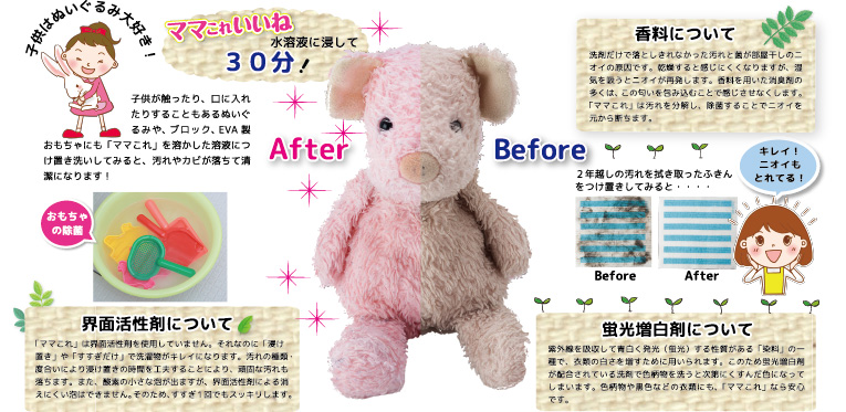 ママこれいいね 酵素の洗浄剤 1,000gをまとめて 5箱！！ ママ