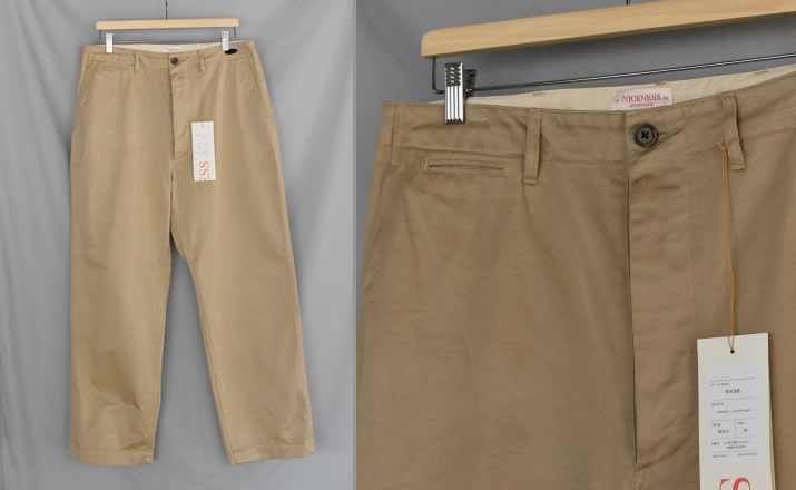 niceness / ナイスネス 通販します。神戸 ノマド