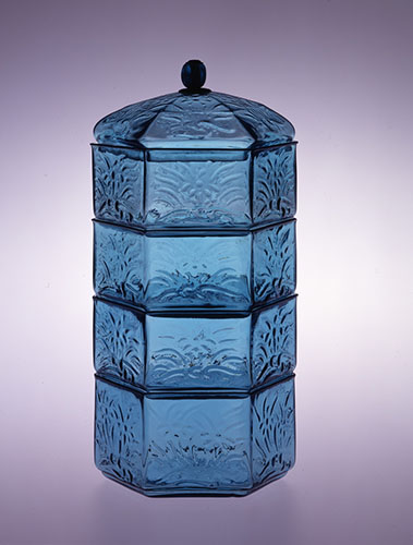 江戸ガラス 型吹きガラス あわび型皿 黄色 ギヤマン ビードロ 和ガラス