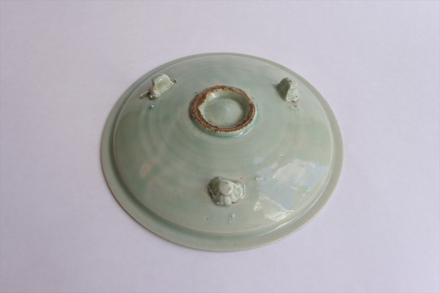 高足杯 初期伊万里 淡いコバルト ☆ニュウ、直しなど欠点あり 高足杯