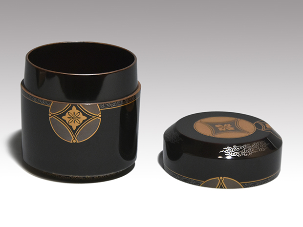 遠州好 時代 七宝蒔絵 雪吹棗 | 古美術ささき