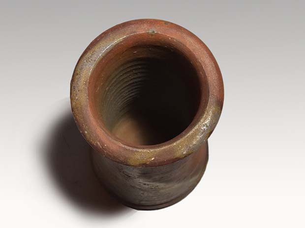 ○e2812 藤原建 備前焼 花入 共箱 高さ25cm 茶道具 2025年最新】