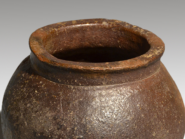 bluesky 越前焼 お歯黒壺 江戸時代 花器 古美術 古道具 bluesky 越前焼