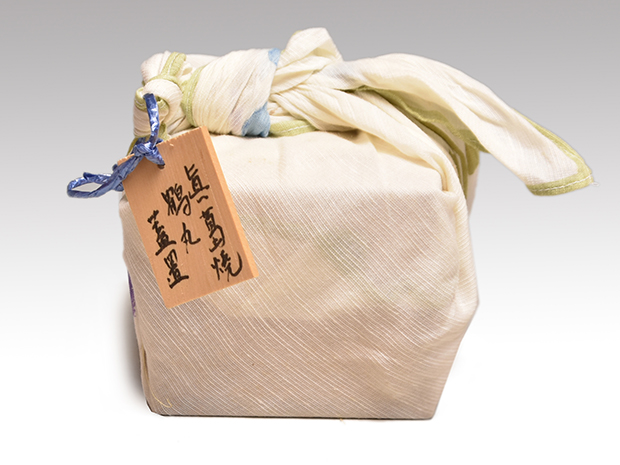 鶴丸蓋置 真葛窯 宮川香斎(作) 共箱 官休庵有隣斎好 十二の内 | 古美術