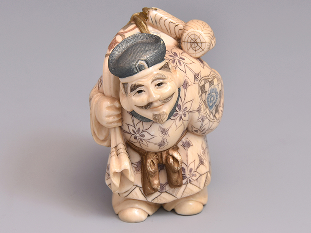 象牙 七福神置物 在銘「山口」 | 古美術ささき