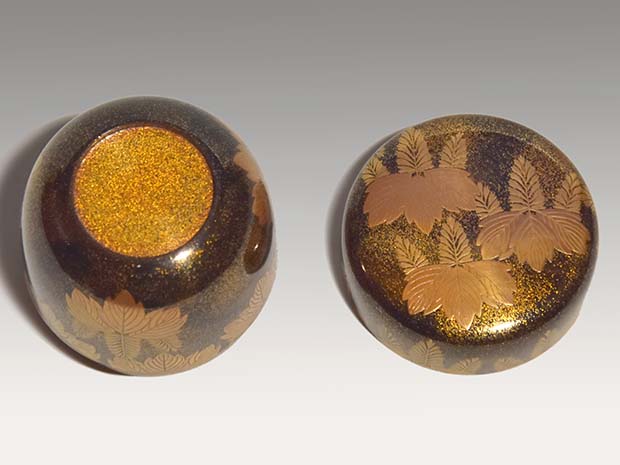 桐蒔絵 大棗 松雲(作) 共箱 鵬雲斎在判箱書 | 古美術ささき