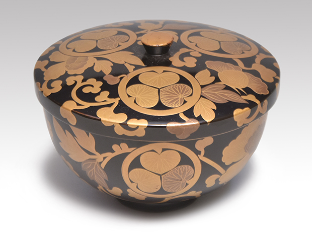 大名品】◇『徳川家伝来 三つ葉葵紋 鉄瓶』 ◇検）徳川家康 亀文堂