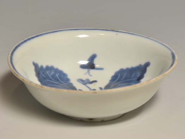 古染付 なずな文 4寸皿 6枚 明末～清初 懐石向付に | 古美術ささき