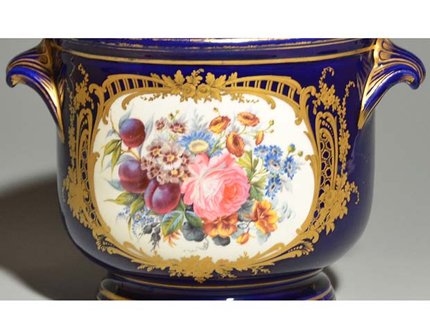 セーヴルスタイル 双耳鉢 水指 19世紀頃 アールヌーヴォー | 古美術