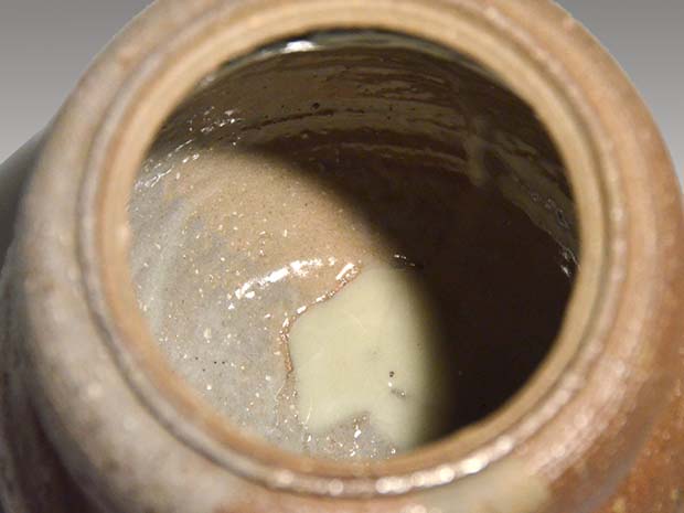 楽山焼水指 十一代 長岡空権(作) 共箱 久田尋牛斎箱書 | 古美術ささき