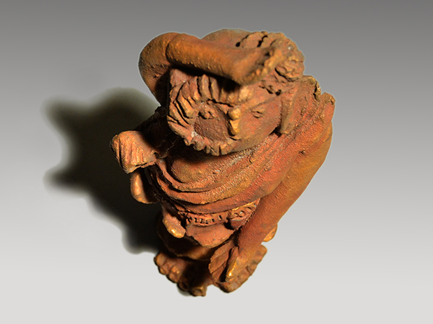 清水公照(作) 泥仏 「華髪観音」 ブロンズ製 共箱 東大寺管長 | 古美術