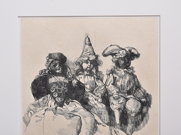 小磯良平画伯直筆 絵皿 1955年 超レア美術品 小磯良平画伯直筆 絵皿