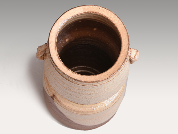 萩焼 十二代 田原陶兵衛 三島手 鉢 共箱 骨董品 器 在銘 作家物 萩焼