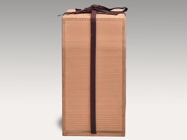 萩焼杵花入 十二代 田原陶兵衛(作) 共箱 | 古美術ささき