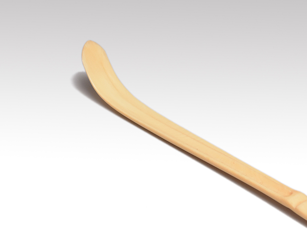 象牙 古い茶杓 草の茶杓形 | 古美術ささき