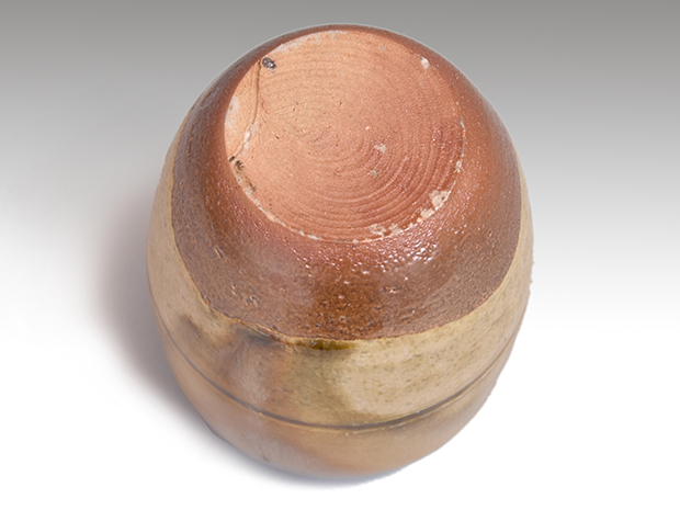 高取 肩衝茶入 十四代 亀井味楽(作) 共箱 | 古美術ささき