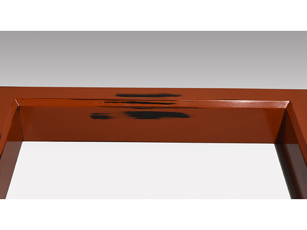 根来塗 炉縁 二代 村瀬治兵衛（作) 共箱 | 古美術ささき