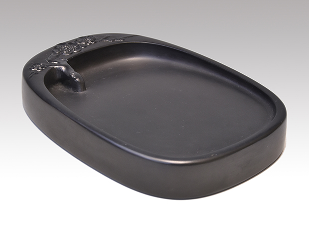 甲斐雨端硯 十一世 雨宮静軒(作) 梅寿硯 共箱 未使用 | 古美術ささき