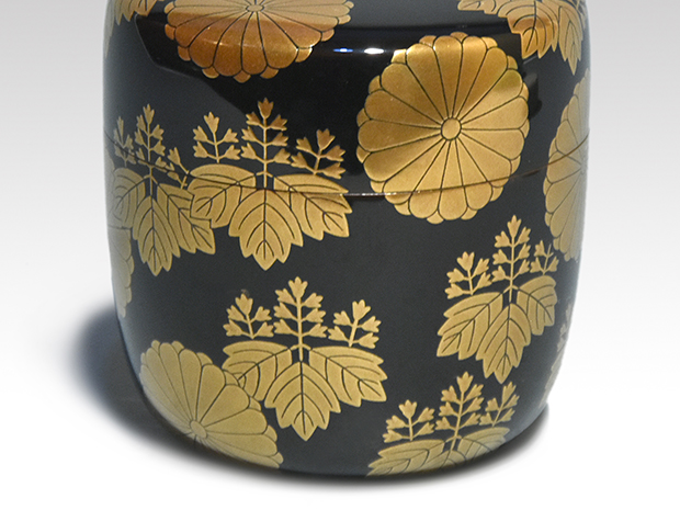 高台寺蒔絵棗 内梨地 山崖宗陽(作) 共箱 | 古美術ささき